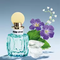 Miu Miu L’Eau Bleue, Eau de Parfum Floral Femenina, 100 ml